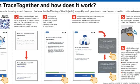 Singapore chia sẻ miễn phí ứng dụng giúp xác định người có nguy cơ nhiễm Covid-19