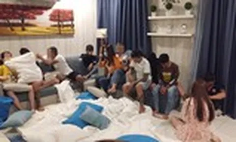 Đang cao điểm chống dịch Covid-19, hàng chục thanh niên vẫn tụ tập sử dụng ma túy trong khu du lịch