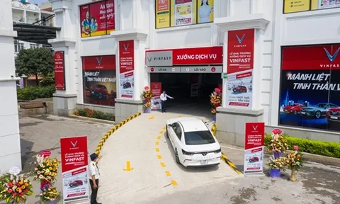 Vinfast khai trương 18 xưởng dịch vụ trên toàn quốc