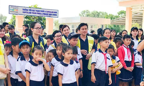 CapitaLand tổ chức chương trình thiện nguyện đầy ý nghĩa nhân ngày Nhà Giáo Việt Nam