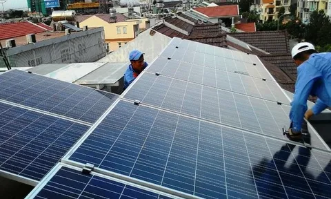 Cả nước có 42.187 dự án điện mặt trời mái nhà