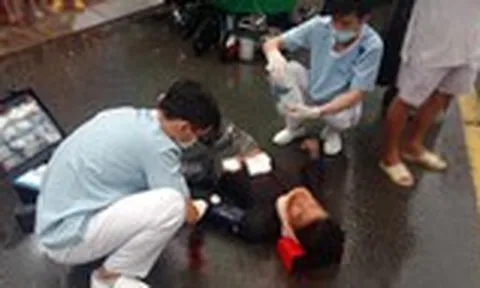 Cấp cứu kịp thời nam thanh niên bị đa chấn thương