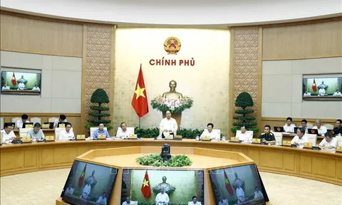 Thủ tướng chủ trì Phiên họp Chính phủ chuyên đề về xây dựng pháp luật