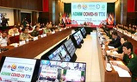 Quân y ASEAN diễn tập trực tuyến phòng chống dịch Covid-19