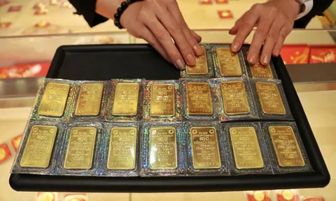 Giá vàng SJC giảm 150.000 đồng/lượng