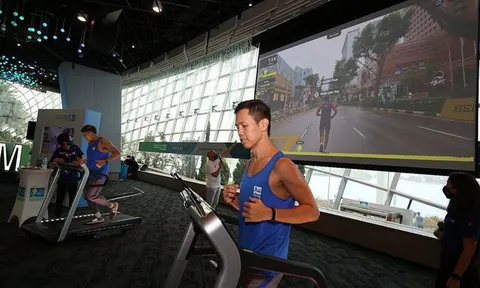 Singapore tổ chức giải marathon trực tuyến