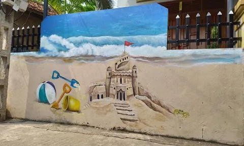 AkzoNobel đồng hành cùng các họa sỹ hoàn thành làng bích họa Cảnh Dương 