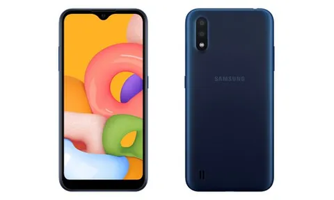 Galaxy A01 - chiếc smartphone phổ thông mỏng nhẹ với hiệu năng vượt trội