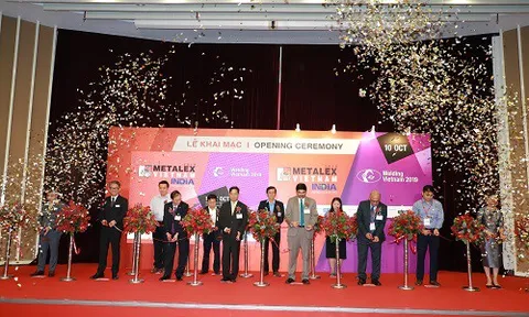 Đồng loạt khai mạc 3 triển lãm quốc tế ngành cơ khí