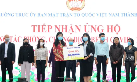 Thành ủy Hà Nội phát động ủng hộ phòng, chống dịch Covid-19