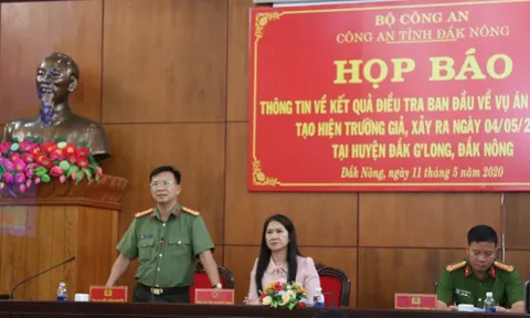 Họp báo vụ giết người, tráo thân phận để trốn nợ, trục lợi bảo hiểm