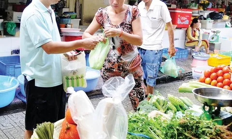 TPHCM thực hiện hạn chế sử dụng túi ni lông