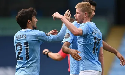 De Bruyne muốn giành Champions League làm quà chia tay huyền thoại David Silva