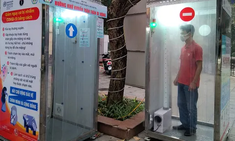 Chưa nên sử dụng buồng khử khuẩn khi chưa chứng minh hiệu quả