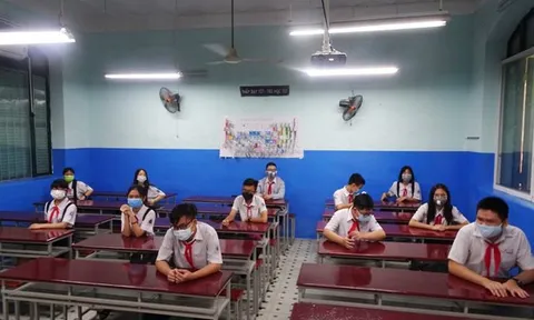 TPHCM: Trường học đảm bảo an toàn cho học sinh khi trở lại trường sau thời gian nghỉ học vì dịch Covid-19