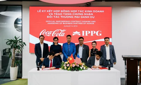 IPPG và Coca-Cola Việt Nam ký kết thỏa thuận hợp tác kinh doanh