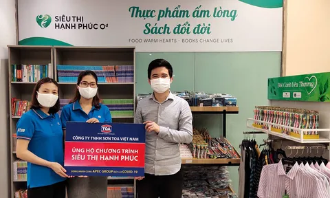 Sơn TOA Việt Nam đồng hành cùng chính phủ đẩy lùi đại dịch Covid-19