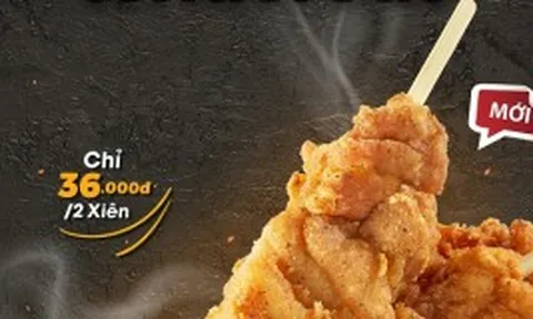 Xiên gà Tenderods– phiên bản nâng cấp gà xiên que 2.0 từ KFC