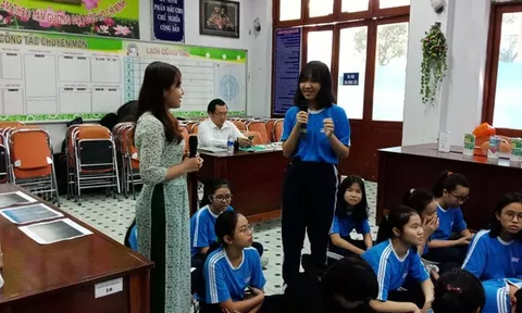 Khi học sinh được “sắm vai” sứ giả môi trường