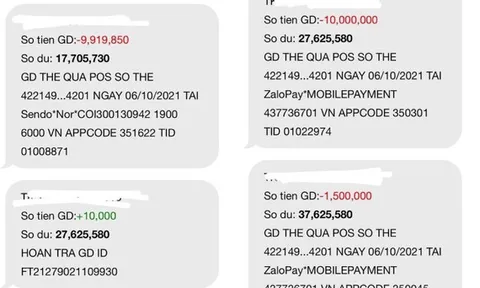 Nhiều tài khoản ngân hàng bỗng dưng 'bốc hơi' hàng chục triệu đồng