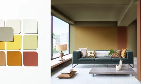 4 phong cách sáng tạo không gian sống từ màu của năm 2021