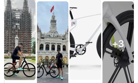 Xe đạp sợi carbon nhận “mưa” lời khen từ cộng đồng mạng