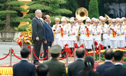 Thủ tướng Nguyễn Xuân Phúc đón, hội đàm với Thủ tướng Australia