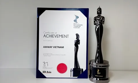 Amway Việt Nam là ''Nơi làm việc tốt nhất châu Á 2021''