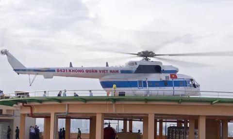 Bệnh viện Quân y 175 đưa vào khai thác sân bay trực thăng cấp cứu