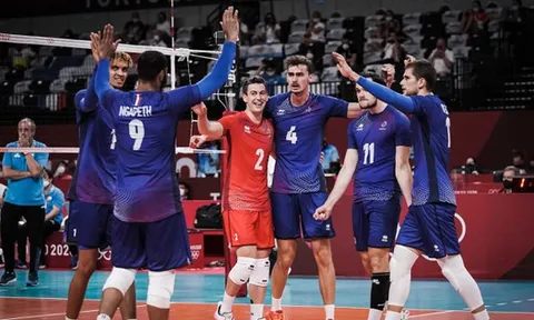 Bóng chuyền nam: Nhẹ nhàng hạ Argentina, Pháp lần đầu vào chung kết Olympic
