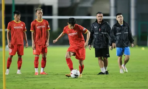 Đội tuyển U22 Việt Nam hội quân với 28/30 cầu thủ