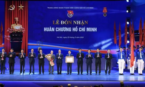 Kỷ niệm 90 năm thành lập, Đoàn Thanh niên đón nhận Huân chương Hồ Chí Minh