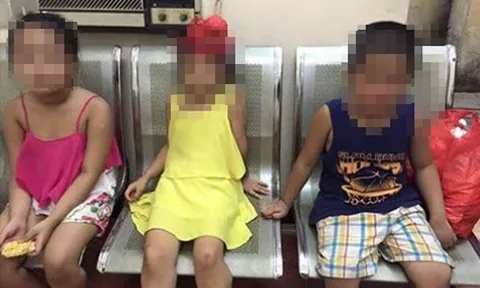 Hà Nội: 3 đứa trẻ từ 5 đến 8 tuổi mang quần áo, mỳ tôm bỏ nhà ra đi