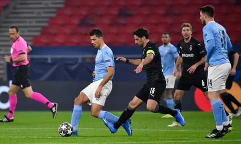 Man.City kéo dài chuỗi chiến thắng trước M’Gladbach