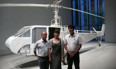 Kỹ sư 'hai lúa' chế trực thăng bay 200 km/h