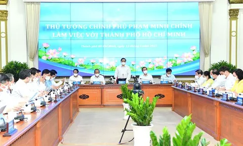 5 nhóm kiến nghị của TPHCM với Thủ tướng Chính phủ Phạm Minh Chính