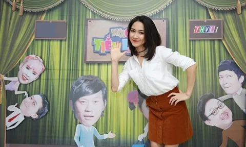 Nữ ca sĩ trẻ Hòa Minzy tham gia tập 12 Hội quán tiếu lâm nhưng bị đánh giá là diễn khá cứng nhắc.