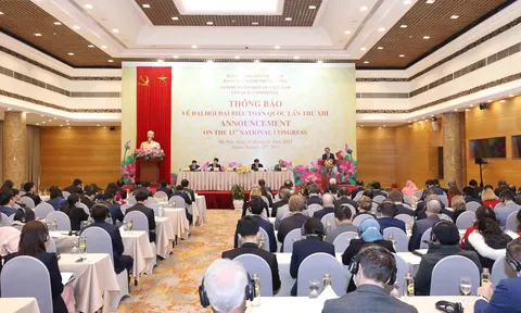 1.587 đại biểu dự Đại hội XIII của Đảng