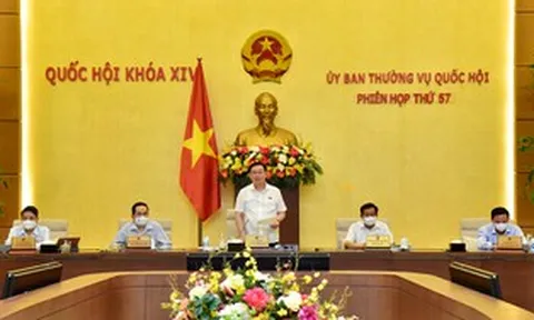 Ủy ban Thường vụ Quốc hội tiến hành phiên họp thứ 58